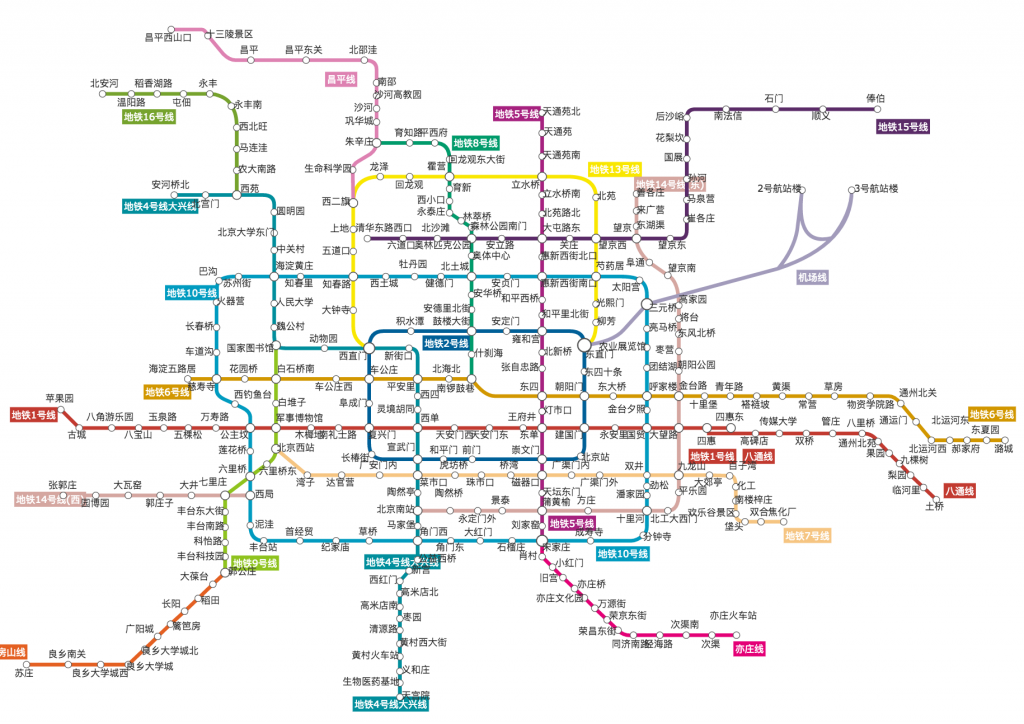 北京地铁图-html5